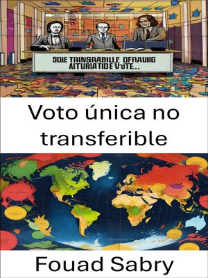 cover image of Voto única no transferible